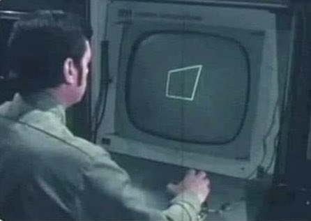 EnsedeCiencia's tweet photo. -"El hombre nunca fue a la Luna, todos eran gráficos por computadora".

- Gráficos por computadoras en 1970: https://t.co/TvrvinMVta