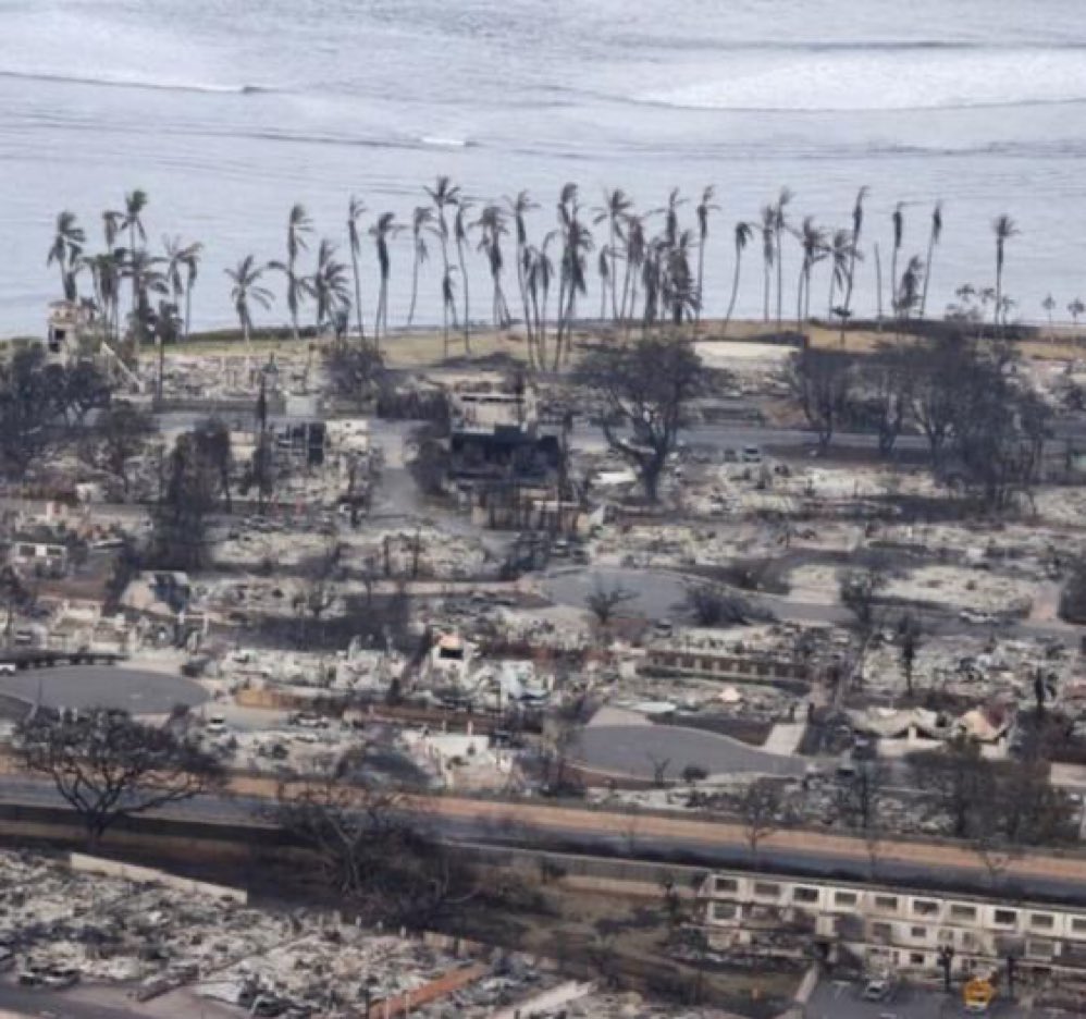 🇺🇸 | ÚLTIMA HORA: El desastre más mortal en la historia de Hawái: 

El número de muertos por los incendios aumentó a 80, según las autoridades .