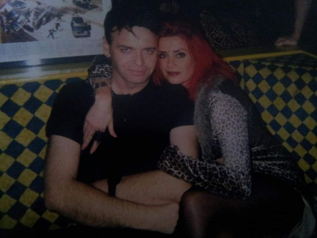 Was going through some old pics came across this cute pic of Gary and Gemma <a href="/numanofficial/">Gary Numan</a> #GaryNuman