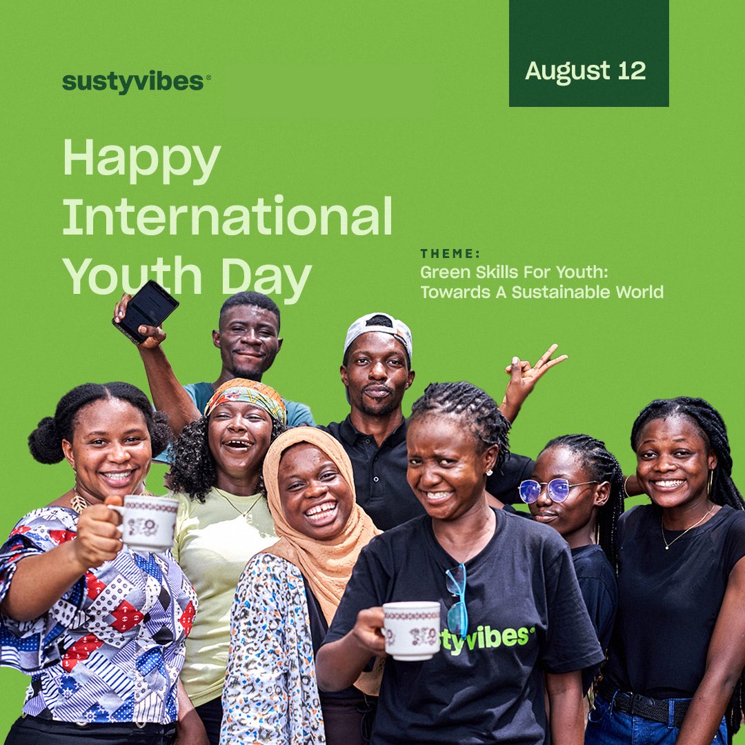 SustyVibes's tweet photo. Happy International Youth Day to every young person out there! 🤩

Your energy, passion, creativity, and innovative ideas are making our world a better place. You rock! 🌍🎉 

#InternationalYouthDay #SustyVibes #Youthandclimate #IYD2023 https://t.co/rKYnyLi4ht