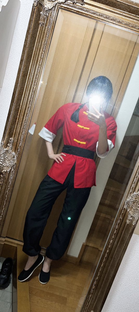 calpiko78's tweet photo. 今回の衣装は手作り！ﾐﾃﾐﾃする（鏡汚
コミケお疲れ様ですすありがとうございますうぃ https://t.co/4YdJJDbSk5
