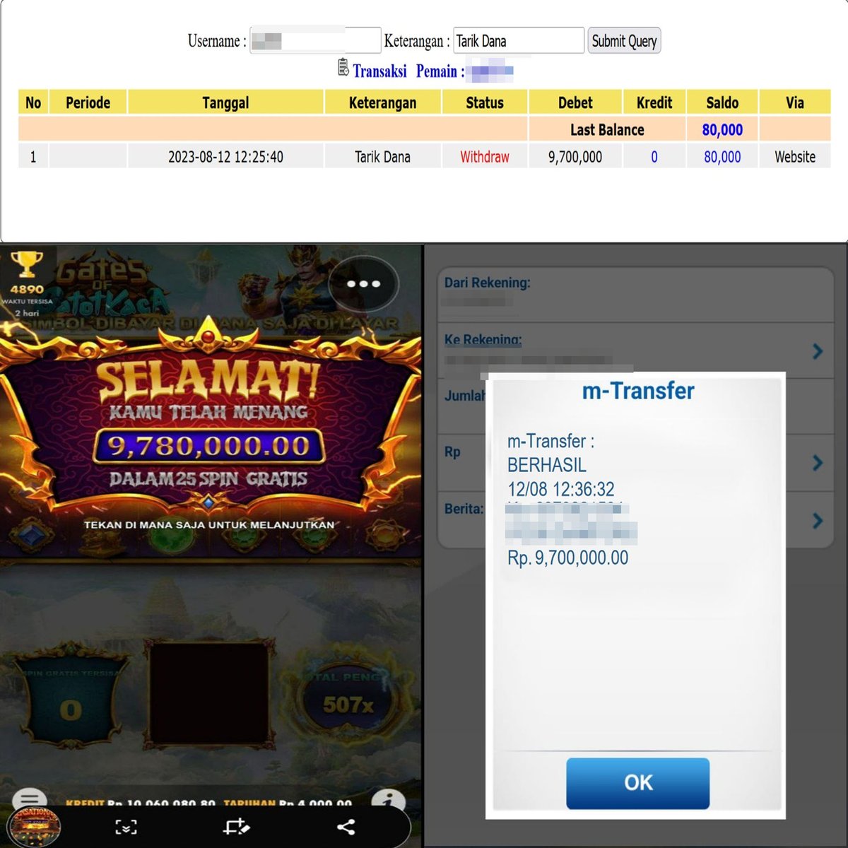 sutrisa855's tweet photo. SELAMAT ID : IP**55  
BERHASIL WITHDRAW : 9.700.000    
SITUS AMAN &amp; TERPERCAYA 100% TOGEL , RTP , POLA SLOT , LIVE GAMES SEMUA LENGKAP .    
HANYA DI LINK BAWAH INI !!!    
LINK : https://t.co/VTLIyo5fM5 https://t.co/6n19TDO3fo