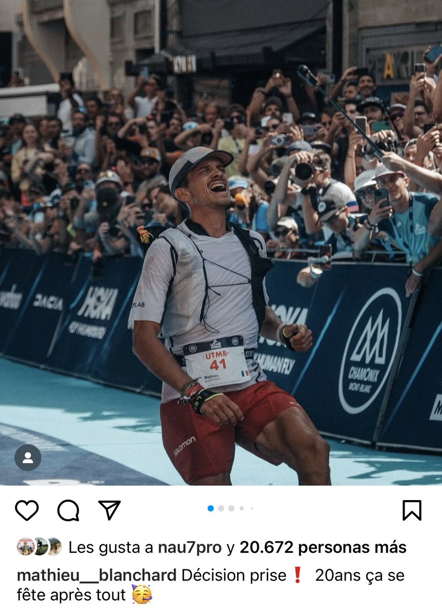 Albert Jorquera (@albertjorquera) on Twitter photo Matthieu Blanchard anuncia que correrá el <a href="/UTMBMontBlanc/">HOKA UTMB® Mont-Blanc</a>. Casi todo el mundo critica al sistema clasificatorio, a la organización, a los intereses económicos pero luego… todos ahí. Y para el espectador y los periodistas es un lujazo. Qué ganas de que empiece la fiesta… Matthieu Blanchard anuncia que correrá el <a href="/UTMBMontBlanc/">HOKA UTMB® Mont-Blanc</a>. Casi todo el mundo critica al sistema clasificatorio, a la organización, a los intereses económicos pero luego… todos ahí. Y para el espectador y los periodistas es un lujazo. Qué ganas de que empiece la fiesta…