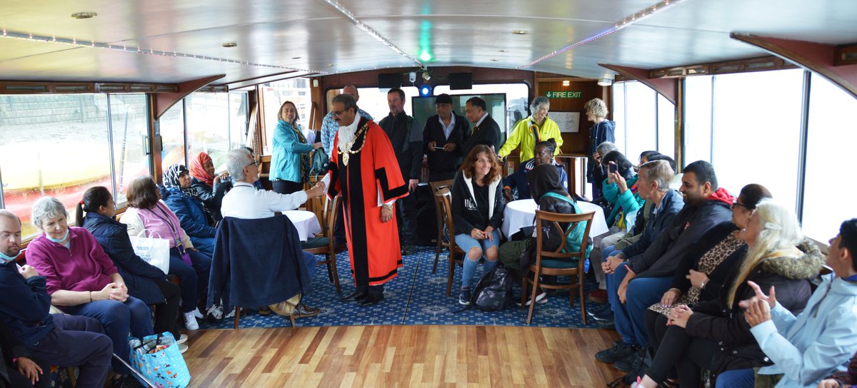 We were delighted to host in conjunction with Chiswick Pier Trust a cruise for the Hounslow based charity Speak Out, which supports adults with autism and learning disabilities.  The Mayor of Hounslow supported the event
#goldensalamander
#chiswickpiertrust
#speakout