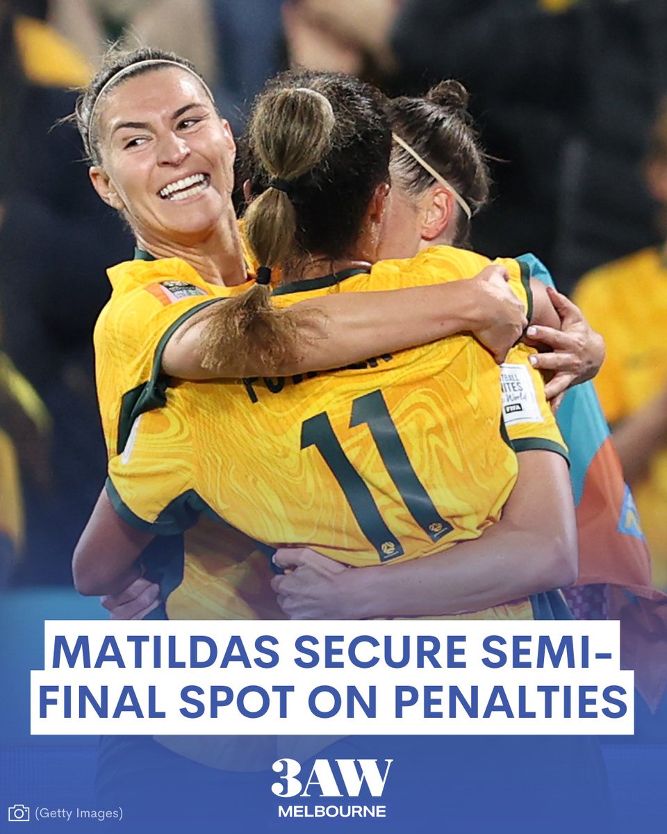 THE MATILDAS HAVE BLOODY DONE IT!!!

THEY ARE THROUGH TO THE SEMI-FINALS!!!

#FIFAWWC
