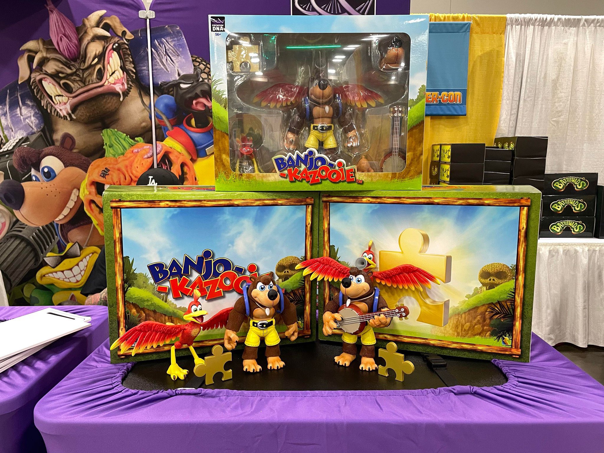 Banjo Kazooie - Banjo + Kazooie 2-Pack — Premium DNA Toys