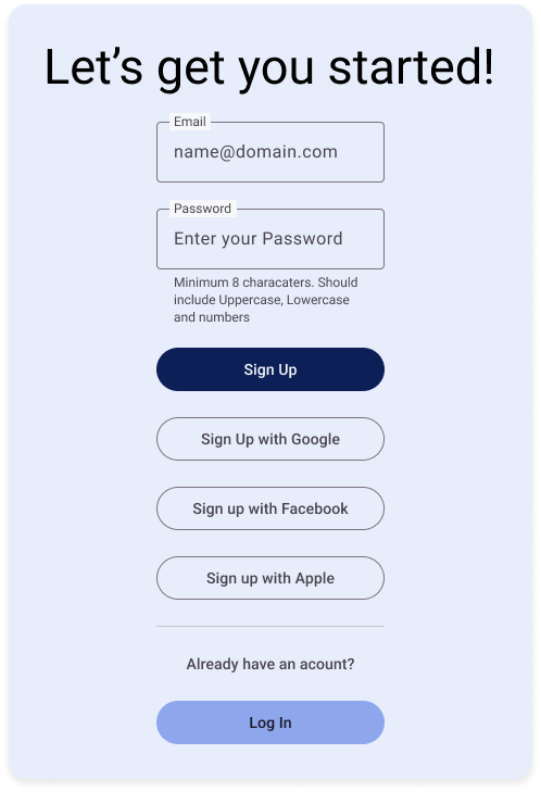 uxui_dani's tweet photo. Day 1 of my 100-Day UI Challenge: "Sign Up" Card ✅ Excited to share my design journey! What do you think of my take on this task? Your feedback means a lot as I embark on this adventure! 🚀💡 #100DayUIChallenge #SignUpDesign #DesignFeedback #DailyUI https://t.co/KAsLDyQuIG