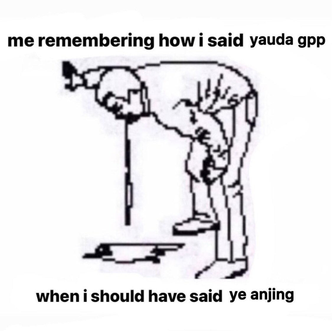 semanangurl's tweet photo. kalo lg cape gausa sok pura2 ngmg yauda gpp ye anjg! https://t.co/l8QCCjTbty
