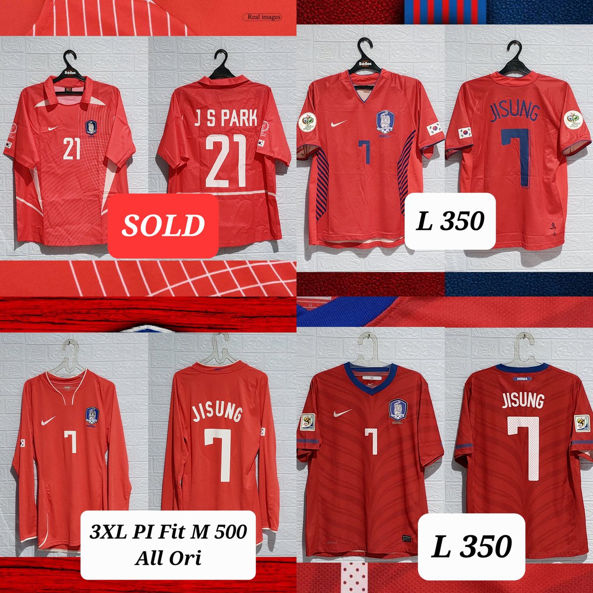 #jersey4sale AC Milan, MUFC, Palace, PSMS, Spurs, Lyon, Marseille, Lazio dan Korsel
Keterangan size dan harga ada digambar 
WA : 085362920101
Tokopedia Ready
<a href="/Jerseyforum/">Si Paling Jersey</a> <a href="/jerseymalang_/">callmeSUHE</a> <a href="/jersey_ciamikk/">Follow IG @Jerseyciamik</a> <a href="/jerseycadangan/">Jersey Cadangan</a> <a href="/jerseysneil/">#lelangsneil</a>