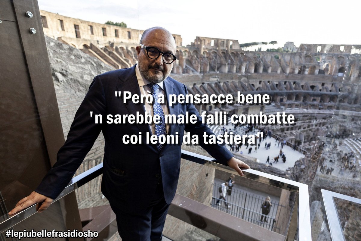 lefrasidiosho's tweet photo. #Sangiuliano: "Sfida #Musk #Zuckerberg non sarà al #Colosseo"
#MuskvsZuck https://t.co/Xj77O1HRfb