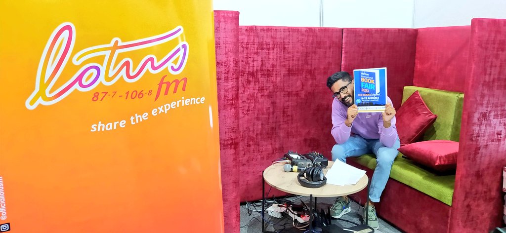 Join <a href="/taresh_h/">Taresh Harreeparshad</a> 12-1pm as he broadcasts #LIVE from the Durban International Book Fair 2023 #sabcnews