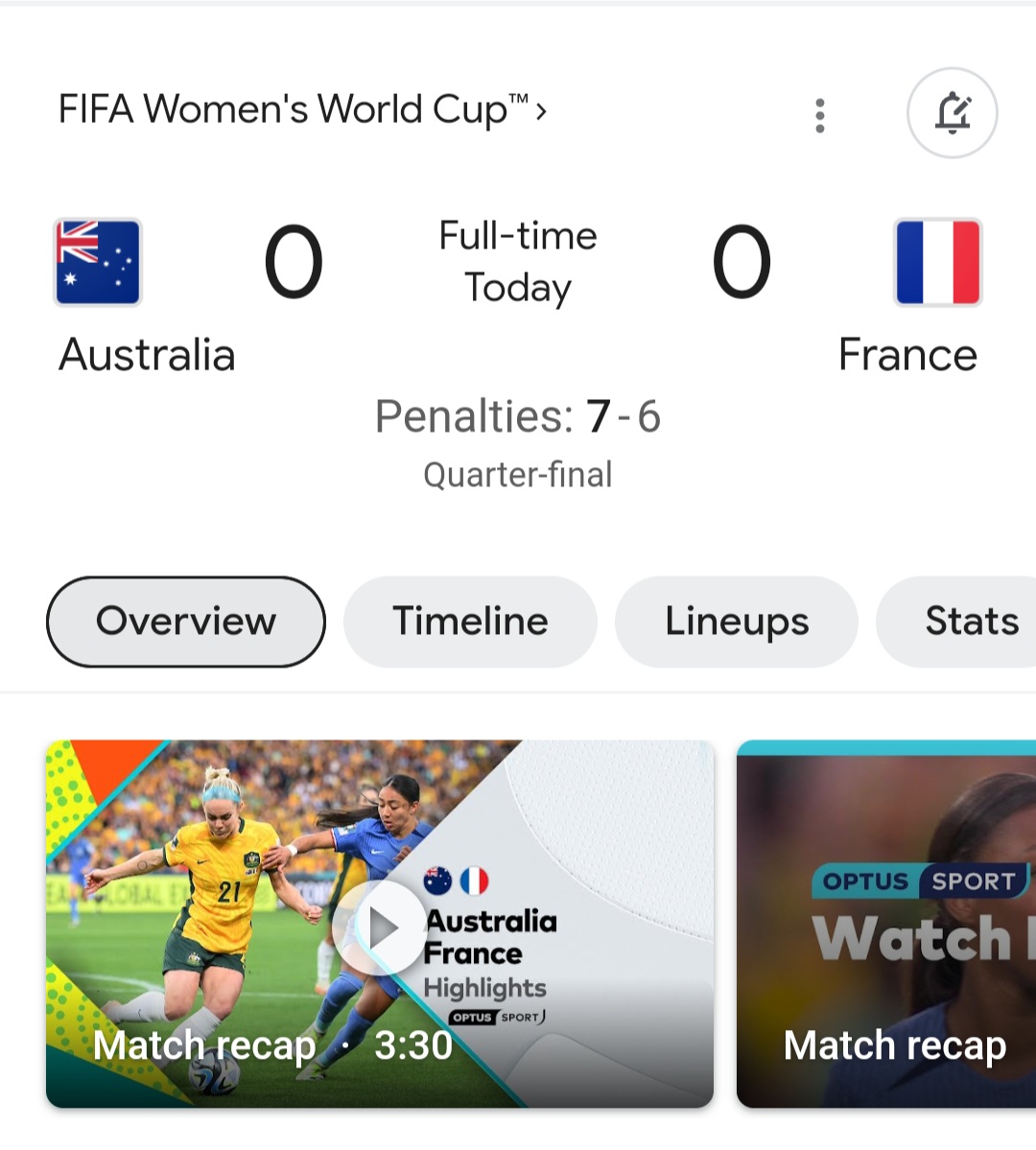 Matildas make history!!
What a moment for the country and fans to cherish!! It's coming home ❤️⚽️🏆🎉🎉🎉