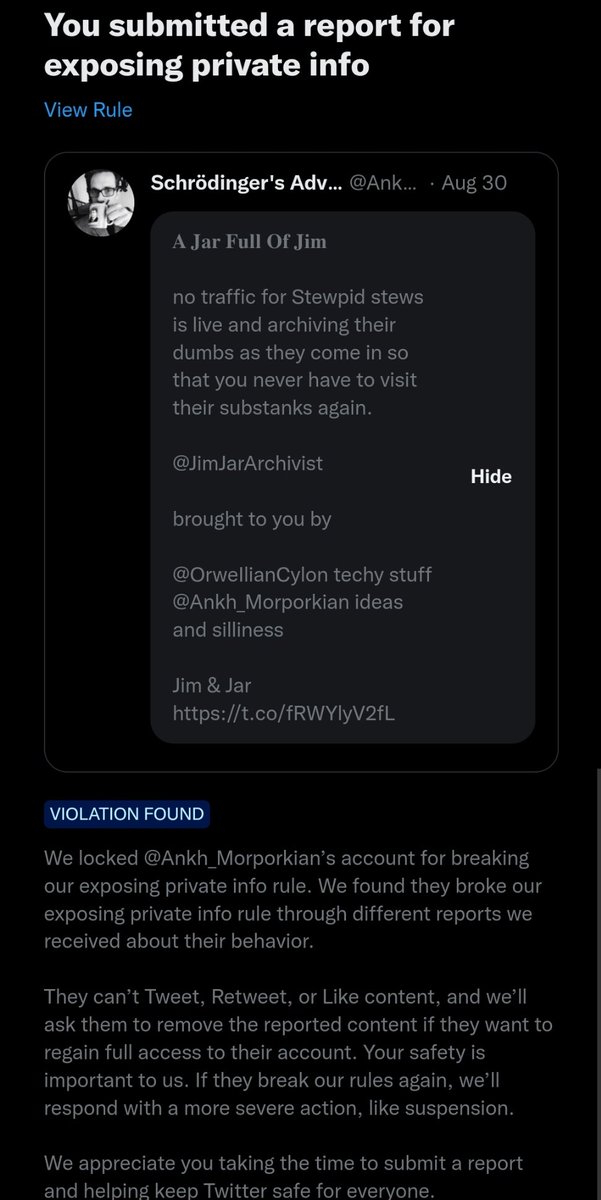 McDutchoven's tweet photo. And sometimes these tools have been abused by bad actors https://t.co/2lEcGccODq