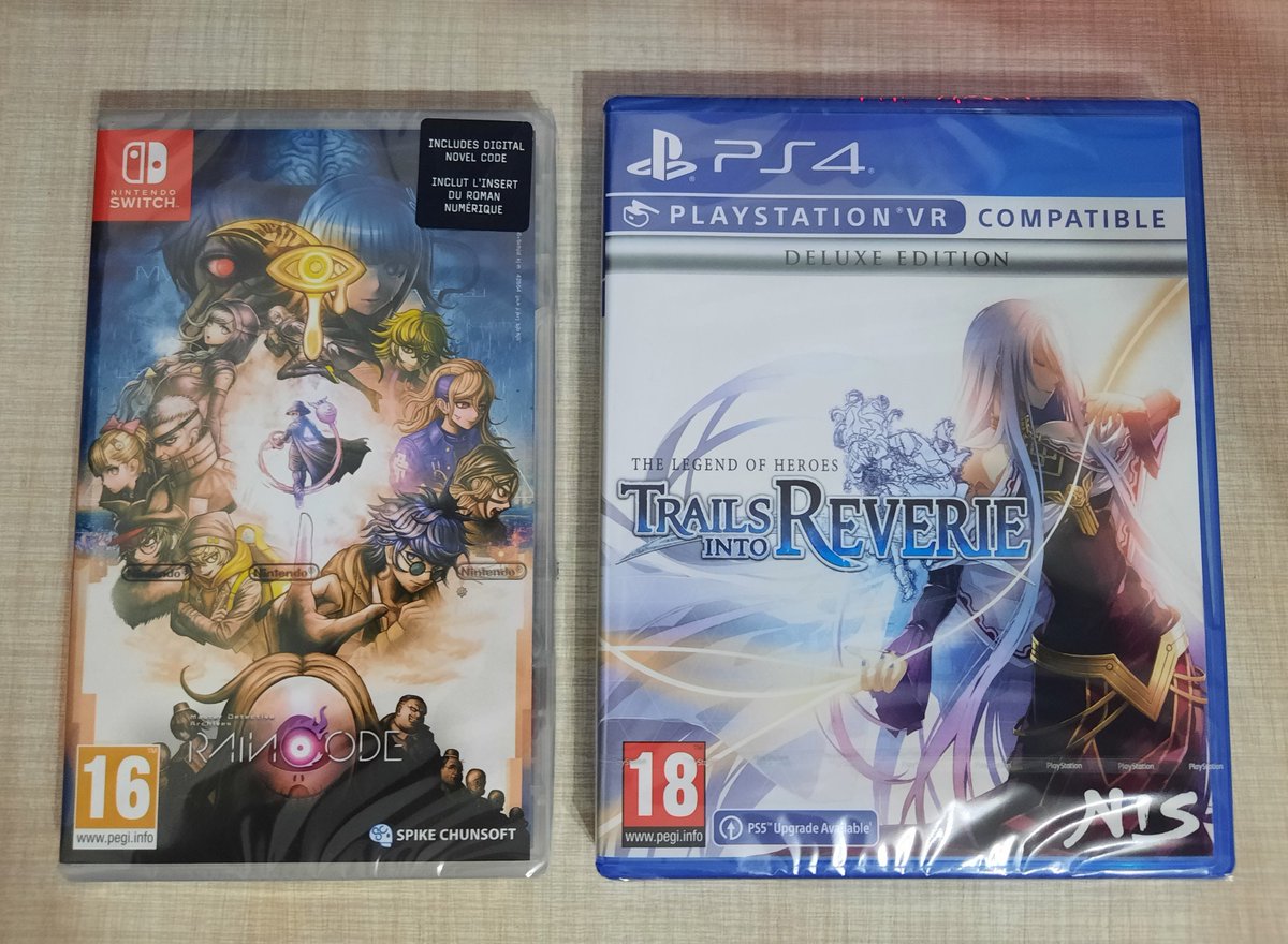 Crim_Rui's tweet photo. Two GOATS just arrived. #trailsof #trailsintoreverie #ps4 #RAINCODE https://t.co/aaGyJjz65O