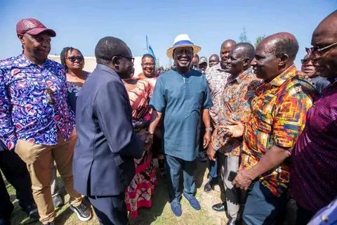 AzimioQueen's tweet photo. Rt. Hon. @RailaOdinga at the official opening of Othoo SDA Church in Nyando Kisumu County.

@AzimioTv @ongwen @OdoyoMcOremo @Winnie_Odinga @gladyswanga @MarthaKarua https://t.co/FesH6WXWbT
