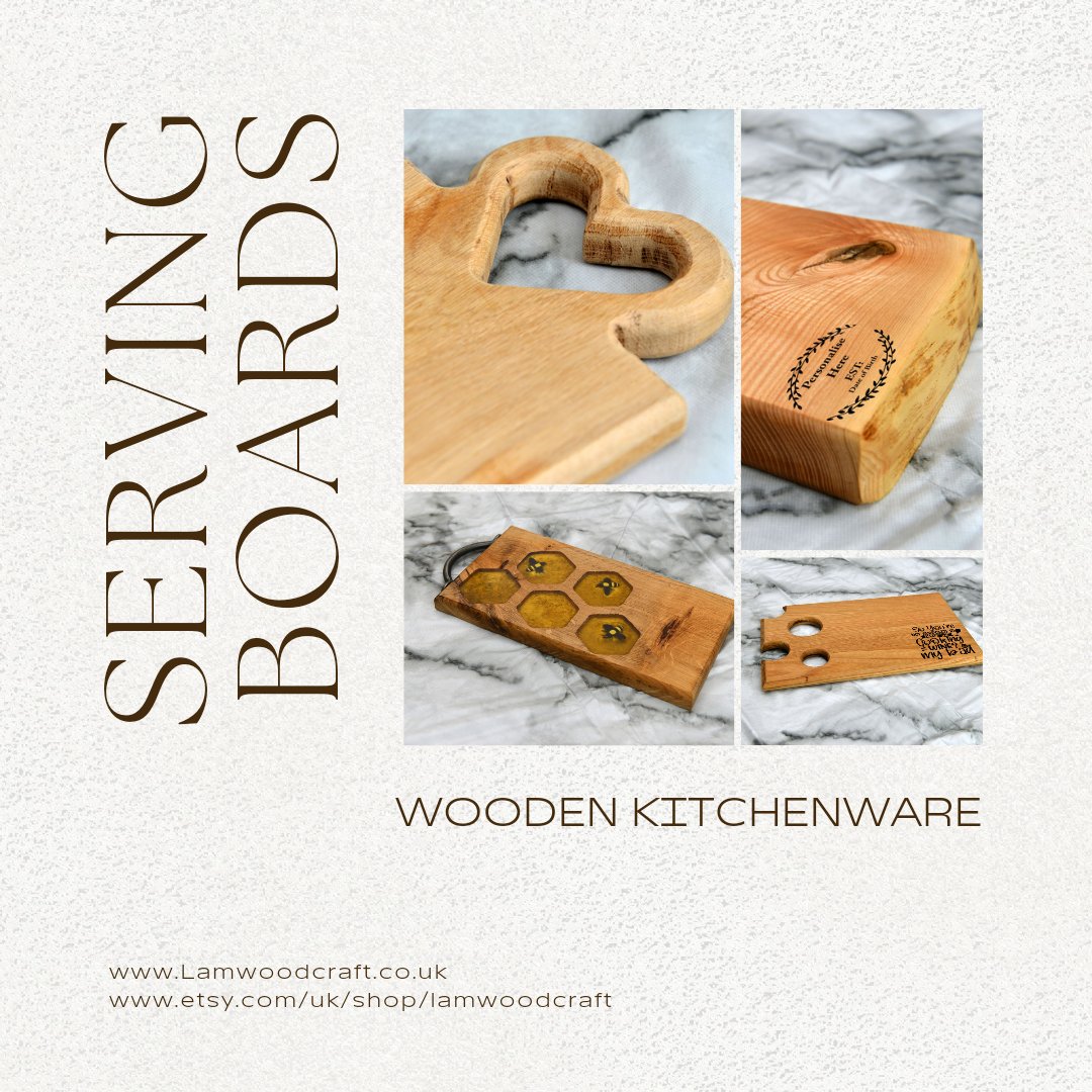 Spice up your BBQ game with our exquisite wooden serving boards! 🍖🔥 Elevate your outdoor feasts and impress your guests. 🌳 #BBQEssentials #WoodenServingBoards #OutdoorEntertaining #GrillingSeason