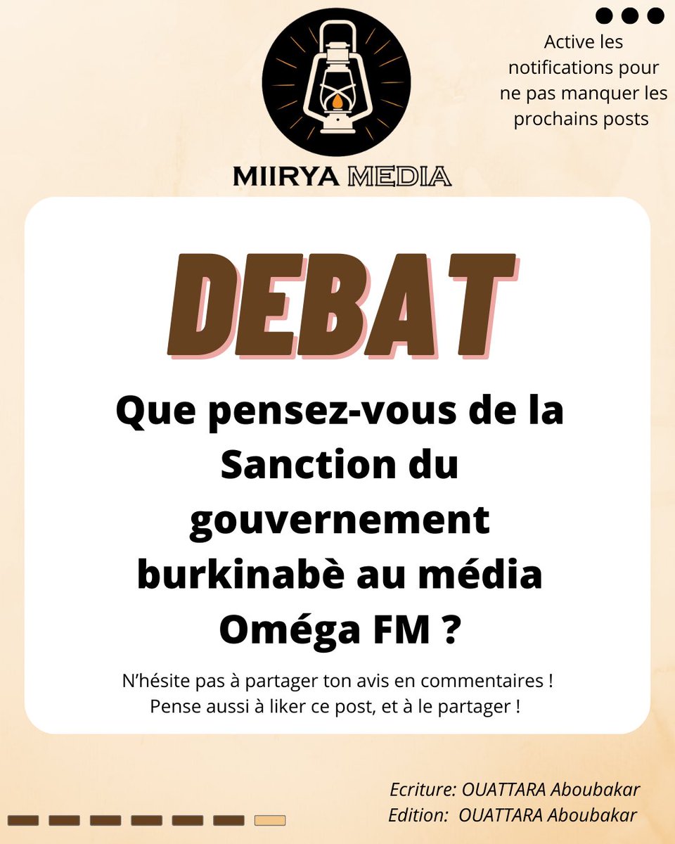 miirya2's tweet photo. #BurkinaFaso #Debat #media #Gouvernement @radiosomega @sigbf #Questions #reponses https://t.co/9lIt37dqvN