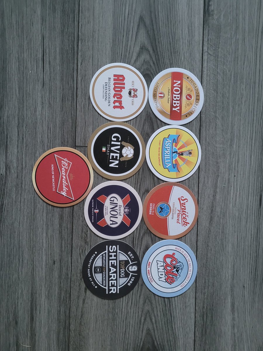 Big thank you to @PinsNPrints for my beers mats 👍
