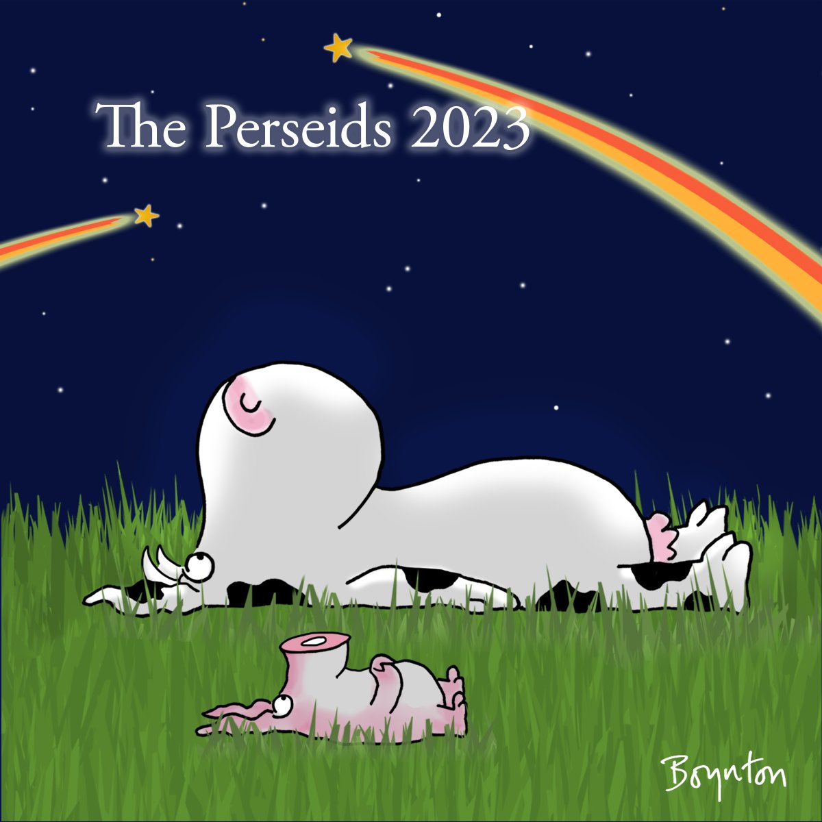 Look skyward! #Perseids