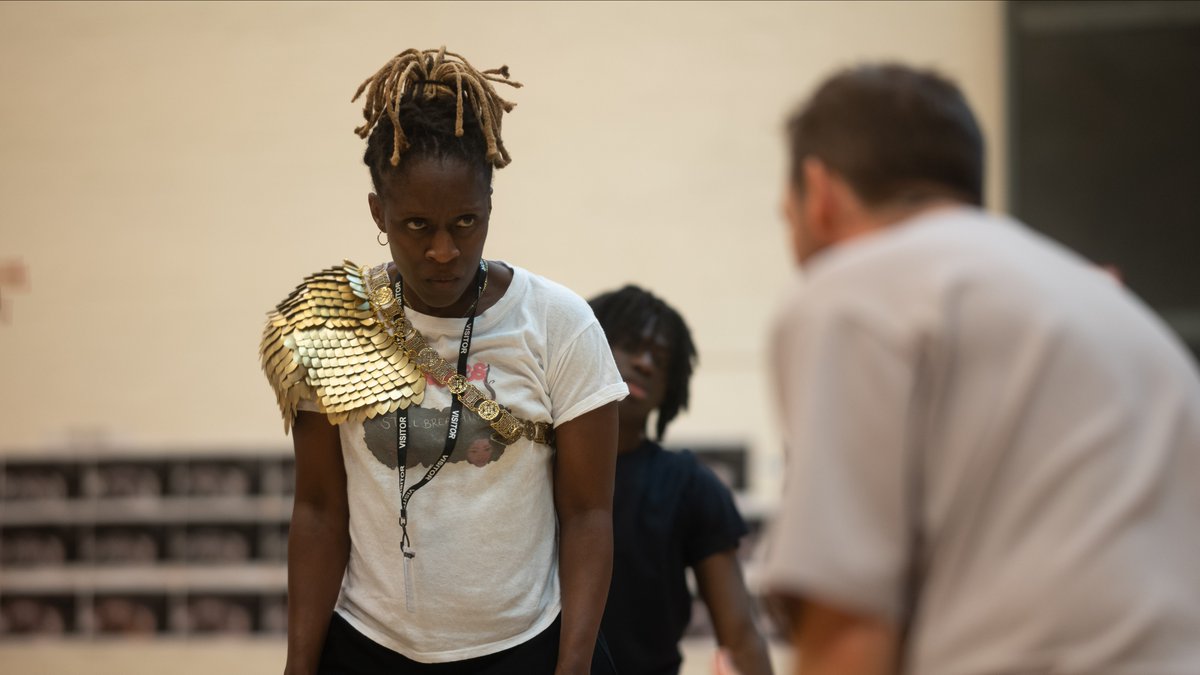 NationalTheatre's tweet photo. Rehearsals for The Odyssey: The Underworld are well underway 🤩

Odysseus’ epic journey has been told across the country in five parts as part of Public Acts.

The final part of the journey takes place on the Olivier stage from 26 August.

📸 @joelynntw https://t.co/x2MhYbriFh