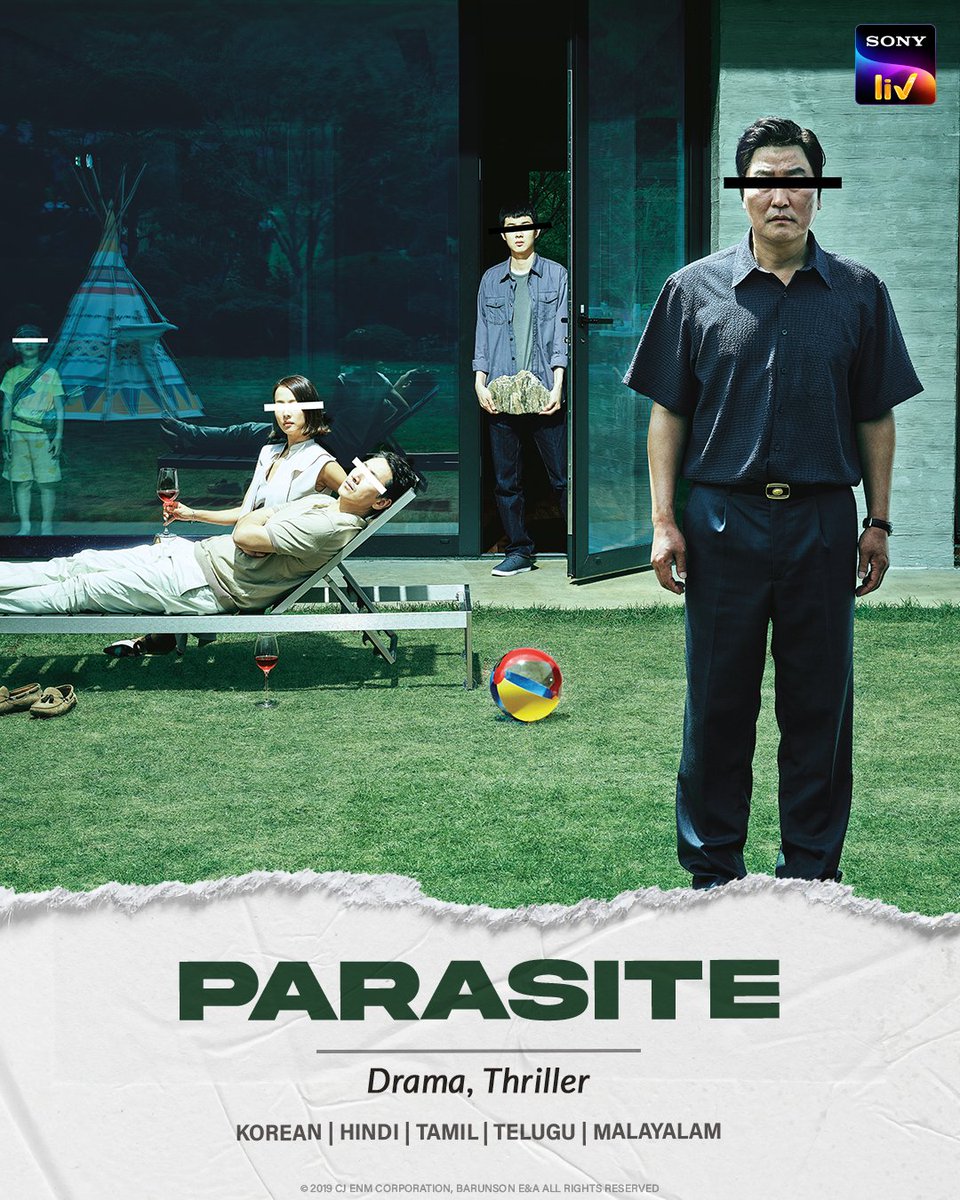 SonyLIV's tweet image. What better way to spend a weekend than indulging in a K-movie binge spree! 🎬🍿

#Parasite, #Broker &amp;amp; #ConfidentialAssignment2  streaming now, exclusively on #SonyLIV