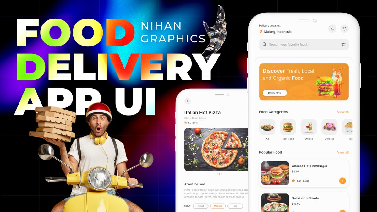 nihangraphics's tweet photo. Food App Design in Figma | Food Delivery Mobile App UI/UX Design | Figma Tutorial by Nihan Graphics

https://t.co/Begp9tj9fw

#figma #food #tutorial #delivery #restaurant #mobileapp #food_app #food_ordering_app_andoird #android_studio #android_design_ui #android_design https://t.co/EwDkcVLzS2