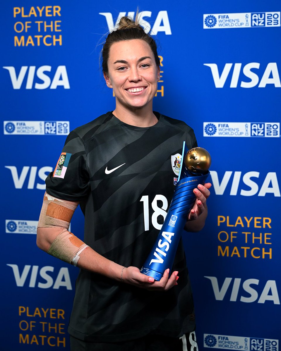 Brick. Wall. 🧱🏆

#Matildas #FIFAWWC #TilitsDone