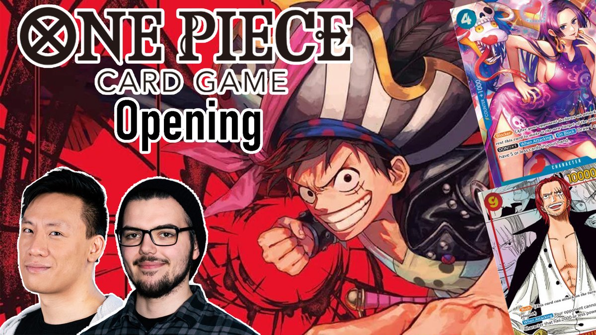 Hier ist das Opening zum #OnePiece Trading Card Game mit <a href="/Lugetersch/">Alwin R</a> und mit mir!

youtu.be/ENxNW-XsL6I
youtu.be/ENxNW-XsL6I
youtu.be/ENxNW-XsL6I