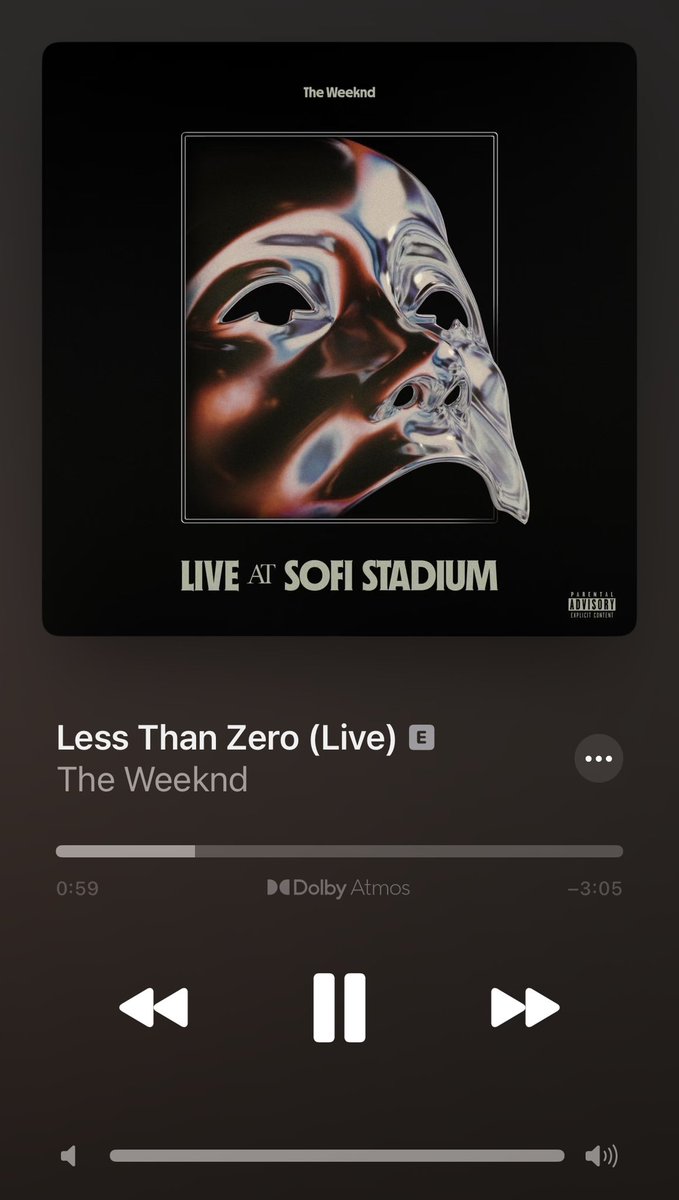 momoStark89's tweet image. Je me suis refait le concert dans ma voiture grâce au Live au Sofi Stadium... Mémorable 👌🏻 #TheWeeknd #LessThanZero #AfterHoursTilDawnTour #Paris 😭