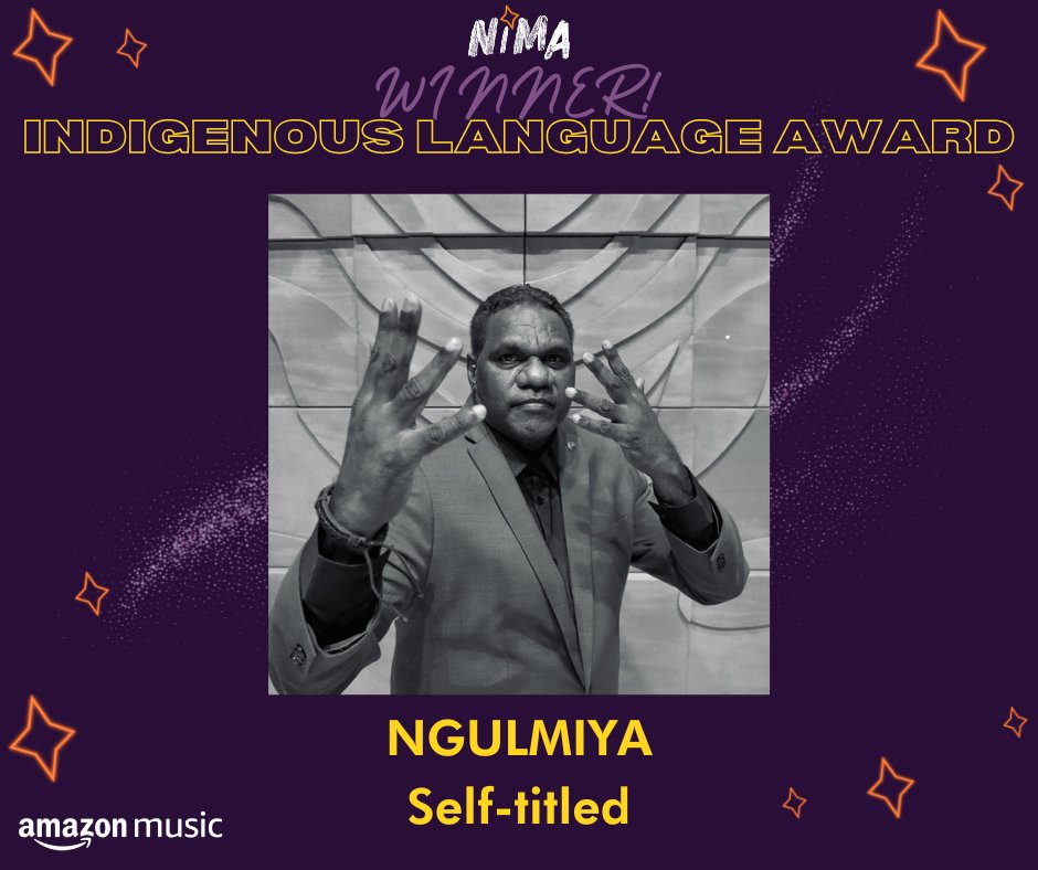 WINNER - our 2023 Indigenous Language Award Winner is 'Self-titled' by Ngulmiya!

Massive congratulations ✨✨🎉

@amazonmusic