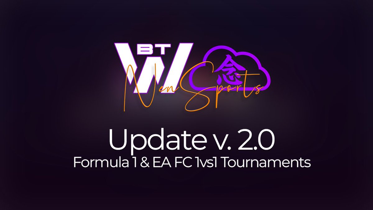 Salve a tutti!

Siamo lieti di presentarvi il nuovo Aggiornamento v. 2.0 della piattaforma NenSports.

Tutti i dettagli dell’aggiornamento sono disponibili al link: esports.nencloud.net/articles/11384…

@BTWNenSports