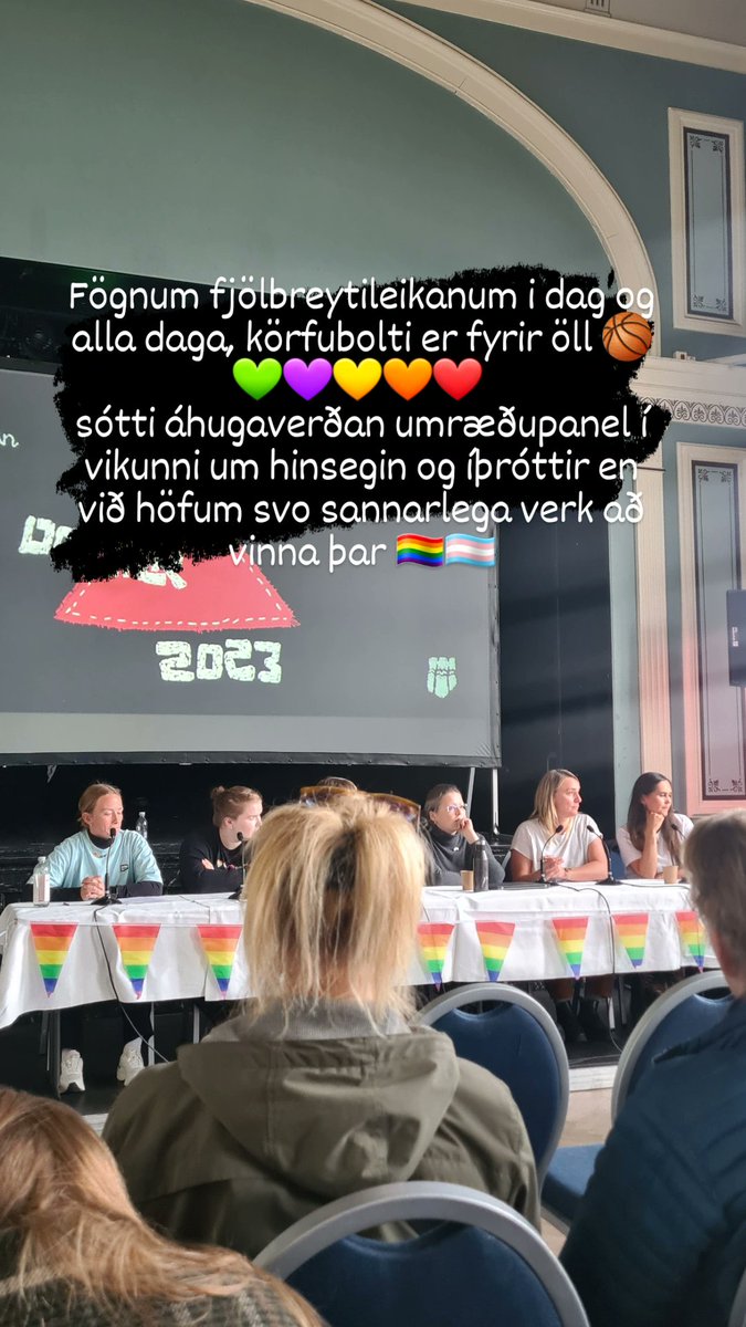Fögnum fjölbreytileikanum🏳️‍🌈🏳️‍⚧️
Körfubolti er fyrir okkur öll, gleðilega hinsegin daga 💚💜💛🧡❤️
#korfubolti #hinsegindagar