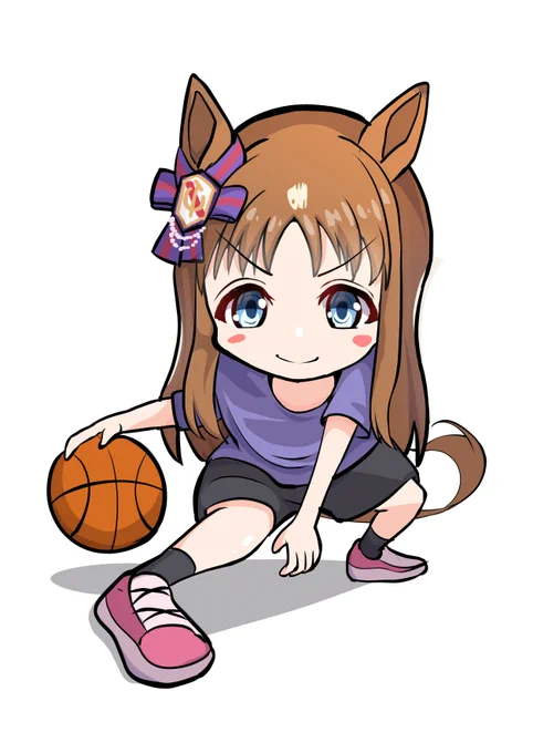 デフォルメ・バスケ・グラス 