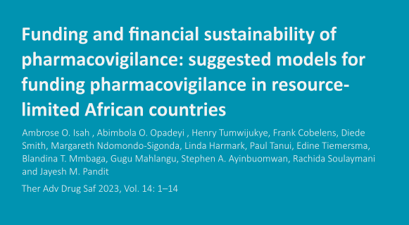 PVpapers's tweet photo. PDF: Funding and financial sustainability of pharmacovigilance: suggested models for funding pharmacovigilance in resource-limited African countries
https://t.co/t3ZvBDmrpo https://t.co/g5tsxMSlir