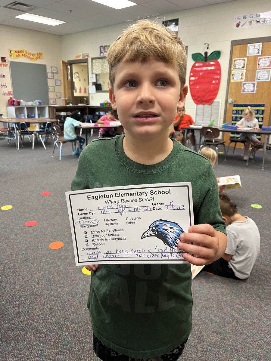 Mrs. Ogle's K tweet media