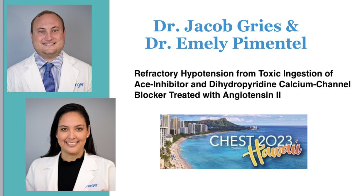 Highlighting resident research accepted to national conferences. #medtwitter #residents @accpchest @GeisIMchiefs #chest2023 #chest #internalmedicine @InternalMed_Res #match2024 #ERAS #pulmcrit #GI @GeisingerGme @GeisingerRsrch