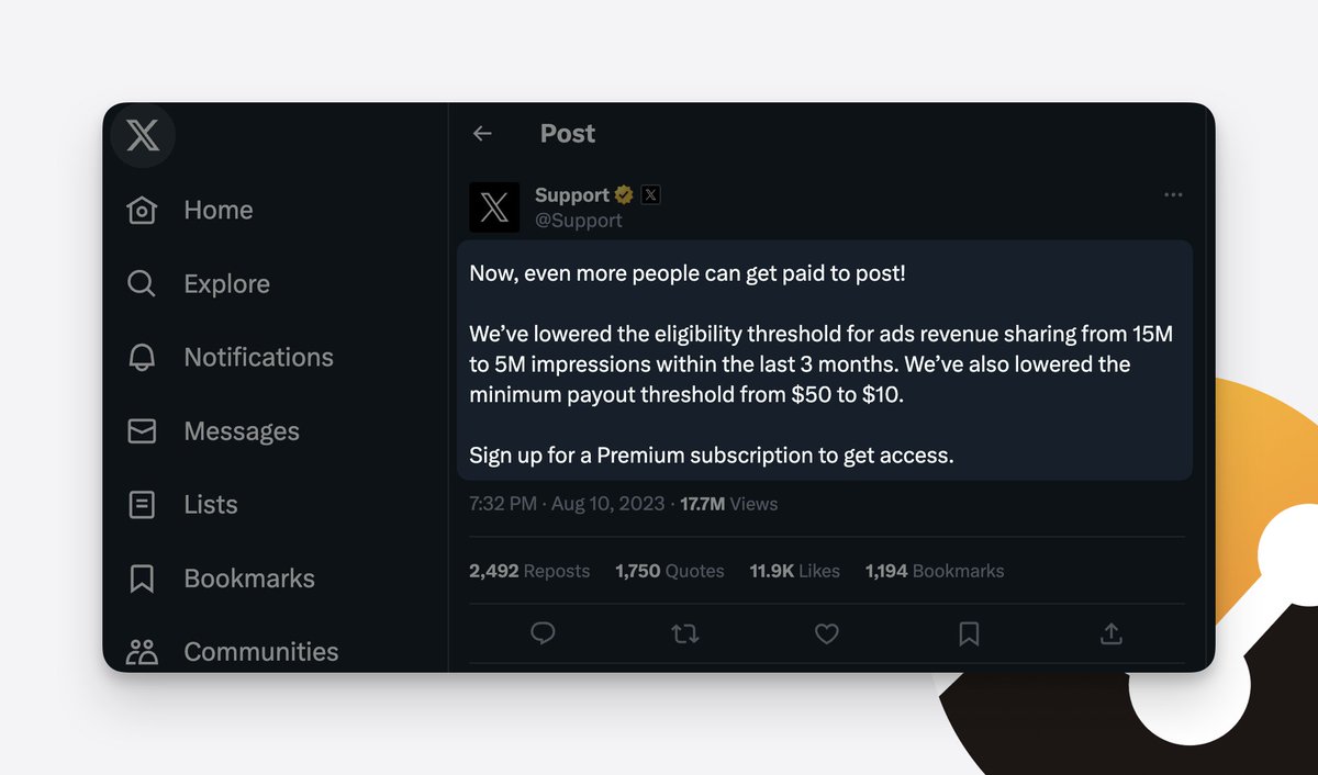 FPTraffic's tweet photo. Are you going to try the Ads Revenue Share from X? https://t.co/MrE3skEduG