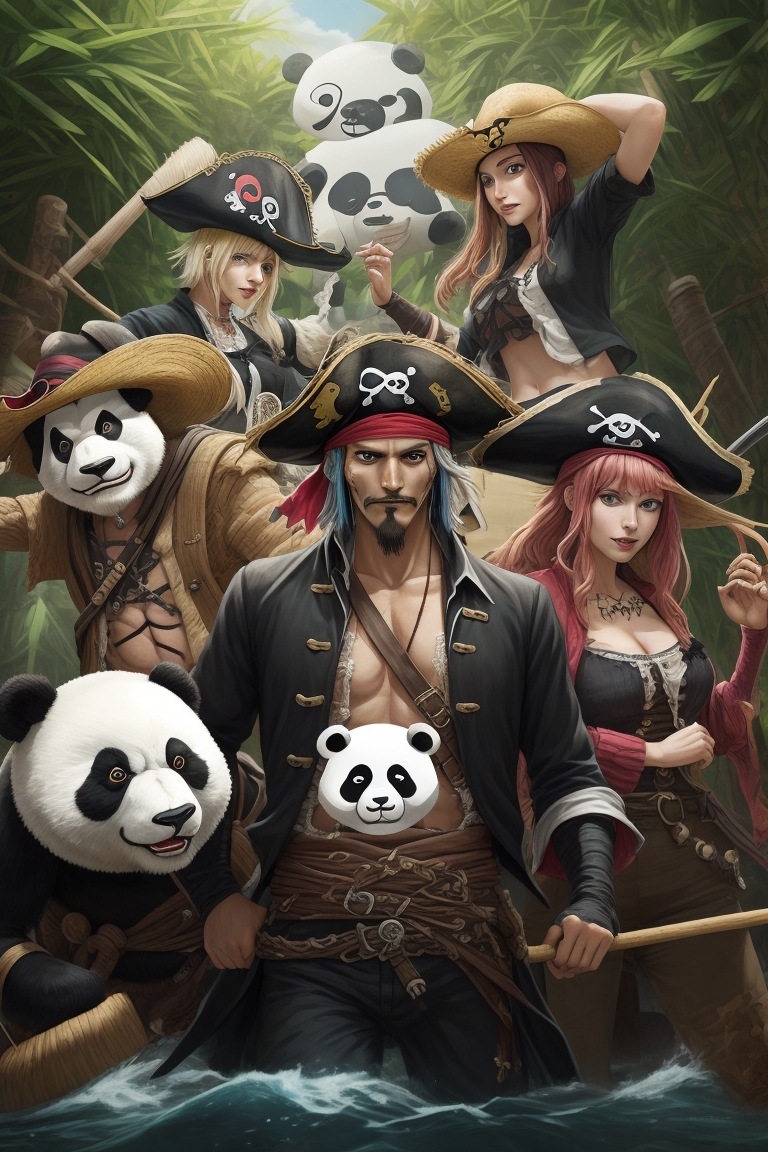 AIgeniusHub's tweet image. 🦜⚓Captain sparrow with his Panda Team 🏴‍☠️🗡️🪓#Colombia #COYG #ENGCOL #Martinelli #Saturdayfeeling #Goodsaturday #AIグラビア #AIgirl #Gamers8 #Texas #etsy #WeekendVibes #NFTs #NFTDROPS #AIart #aiartcommunity #AIArtwork #Digitalart #Saturday #Saturdayvibes
