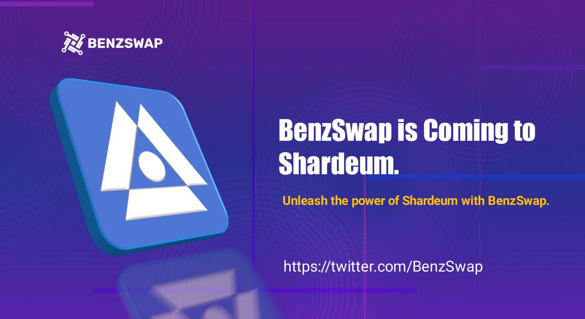 Benz_Fanance's tweet photo. Hello Famz✨
Exciting news cooking, @BenzSwap is getting set to build on @shardeum.🔥

BenzSwap lovers get ready for an exciting Ride on Shardeum.

#Benzswap
#SmartTradeAI
#Shardeum https://t.co/MXwlF1f6vx