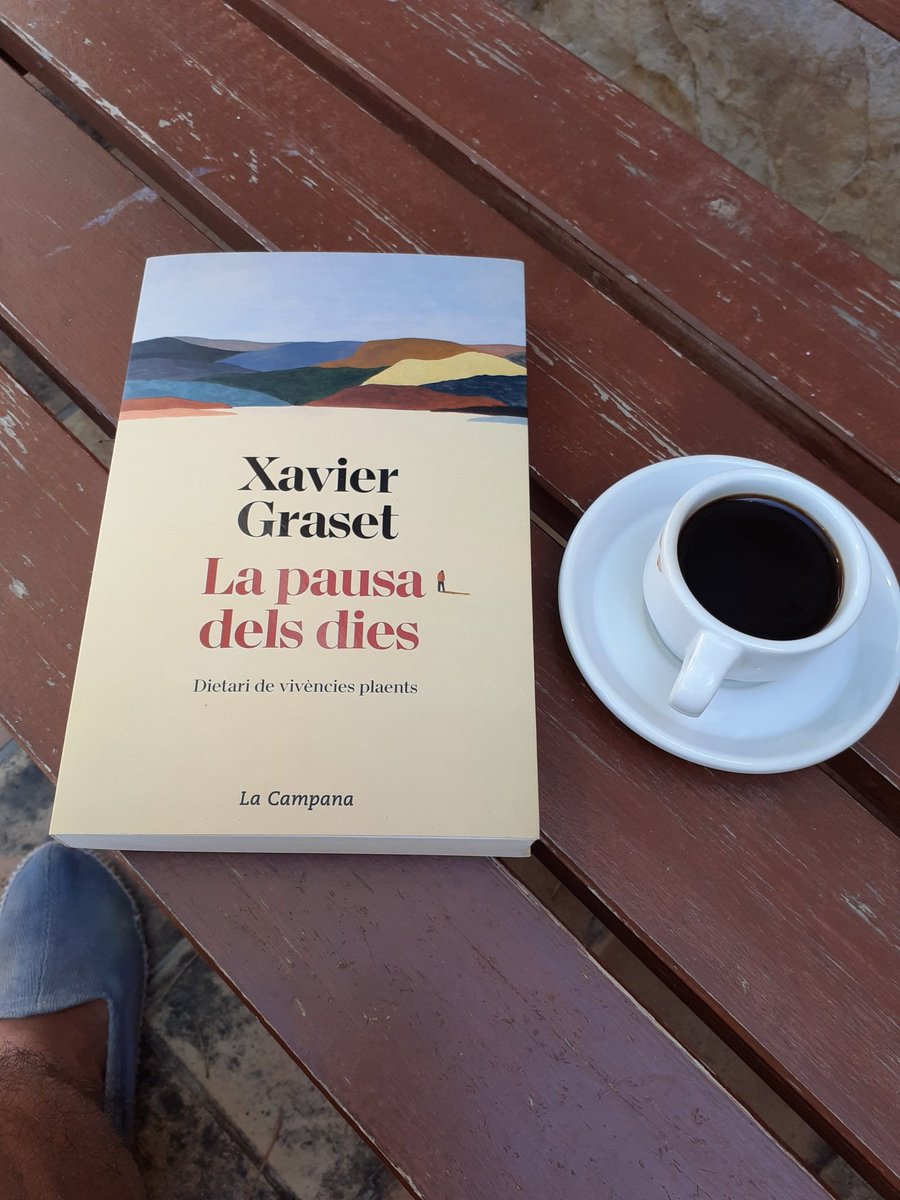 XavierAbadMdG's tweet photo. Setena lectura. Un llibre farcit d'articles curts per entrar i sortir, rellegir i tornar-hi. Un pou de saviesa desendreçada també. M'ha agradat força, molt, de fet. #LecturesDeVacances https://t.co/QG1XRxHuOa