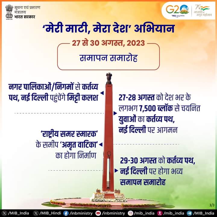 adv_punitkumar's tweet photo. 🇮🇳 के 77व��ं स्वतंत्रता दिवस पर
जुड़ें #मेरी_माटी_मेरा_देश अभियान
#IndependenceDay https://t.co/W0myb1EIaX