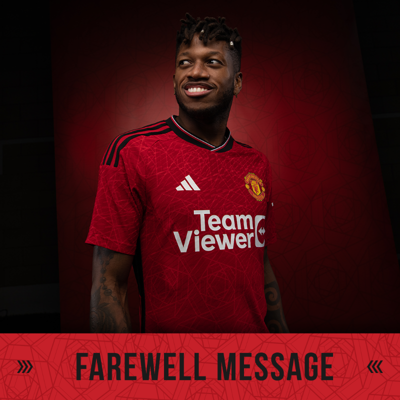 ManUtd's tweet photo. ❤️ @Fred08Oficial

#MUFC