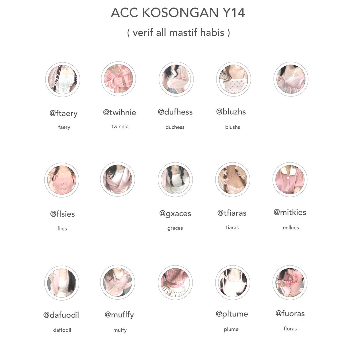 lovinmcdd's tweet photo. @JUPlTEER ‧₊˚✩ WTS ACC KOSONGAN Y14 ‧₊˚✩
 
💐 10k / each

✦  verif all ( mastif habis )
✦  go green ( -ssb ganti usn )
✦  dapat pw email
✦  masuk mt ht ( boleh di test )
✦  avail space &amp; circle https://t.co/GFzEMPH01v