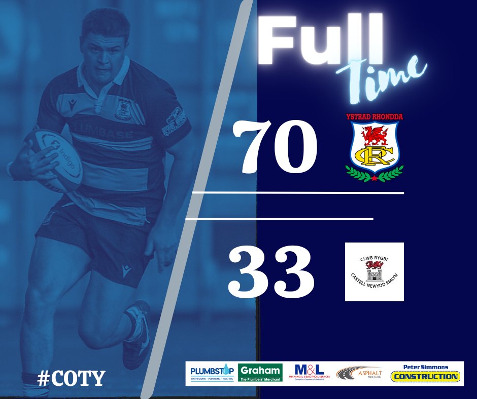 YSTRAD RHONDDA RFC tweet media