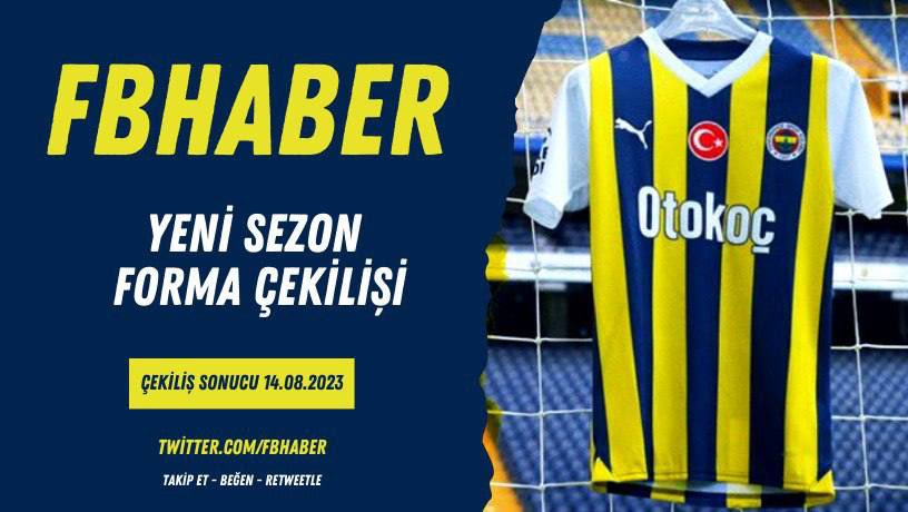 🍀 Fred ve Cengiz Ünder’in gelmesi şerefine 1 adet yeni sezon Fenerbahçe forması hediye ediyoruz !

👉 Yapmanız gerekenler hesabımızı (@fbhaber) takip etmek.
❤️ Gönderiyi beğenmek ve retweet etmek
✍️ Yorumlara istediğiniz formayı yazmak.

📅 Çekiliş Sonucu : 14.08.2023