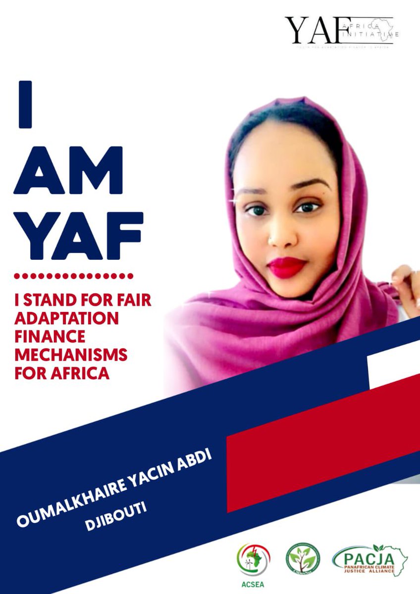 As I celebrate the #IntlYouthDay, I stand for fair #ClimateAdaptation and Finance mechanisms for Africa! 💚🌿 

#PacjaYouthVoices 
#IntlYouthDay 
#IamYAF 
#fafa 
#ClimateAction