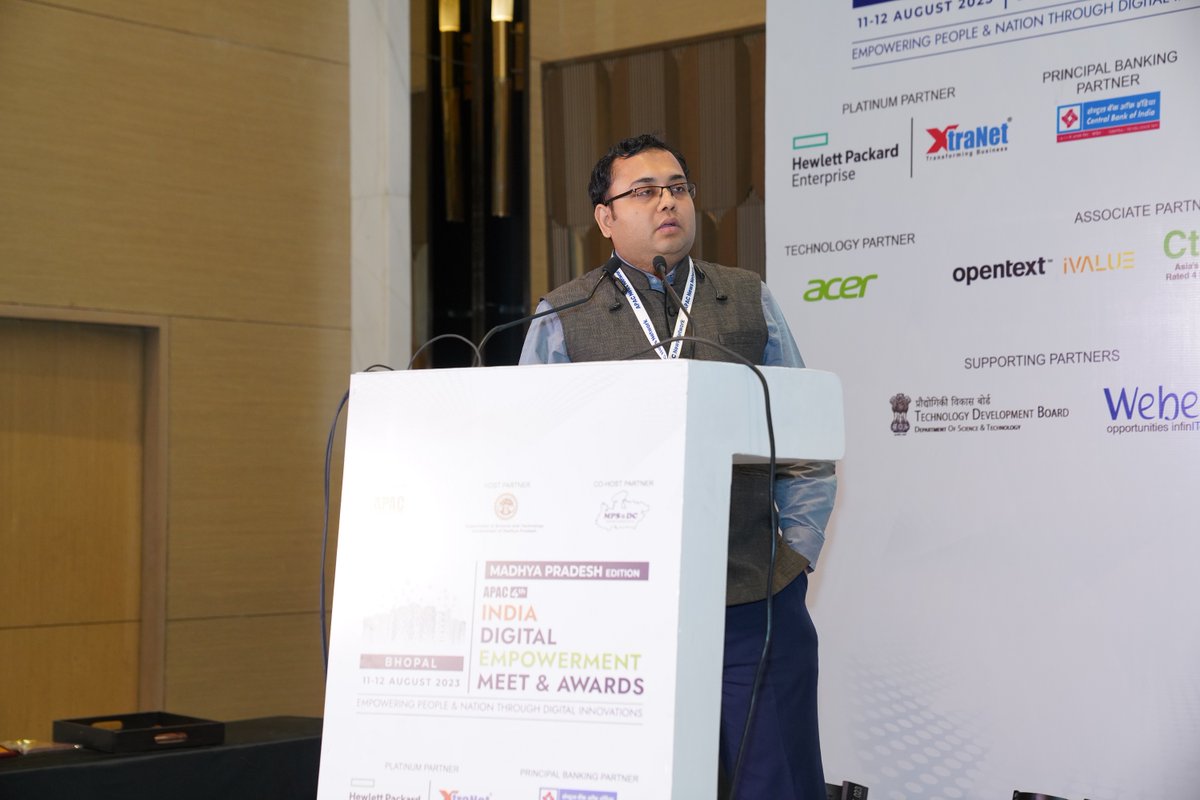 Apacnewsnetwork's tweet photo. Session on Building sustainable, resilient, and smart cities of tomorrow with technology and innovation at the 4th ‘APAC India Digital Empowerment Meet &amp; Awards - MP Edition’ on 12 Aug (Day 2) in Bhopal
#IDEMMP #APACGovernance
@RaipurSmartCity @city_thane @TMCaTweetAway https://t.co/kBSzzjbMES