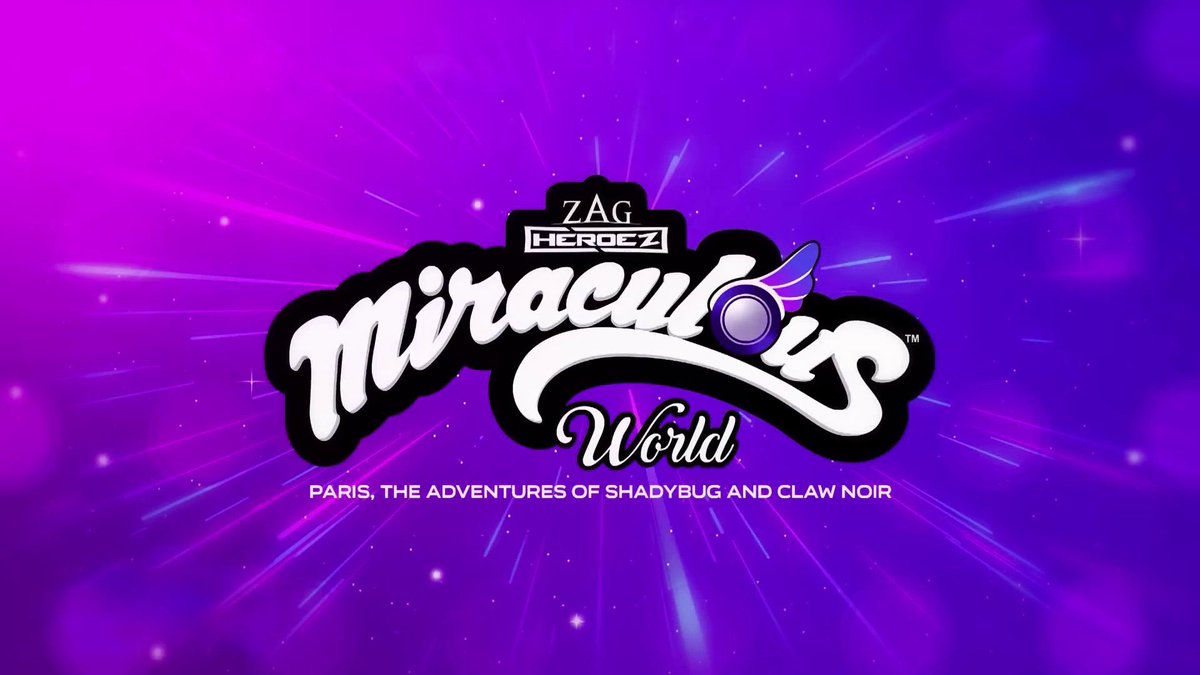 AdrianAgreste14's tweet photo. Se ha publicado una nueva sinopsis de 'Mundo Prodigioso: París: Las Aventuras de ShadyBug y Claw Noir'.

“Mientras Marinette y Adrián reflexionan sobre sus poderes cada vez más pesados, dos supervillanos de un universo paralelo, https://t.co/Oka0lORmWL