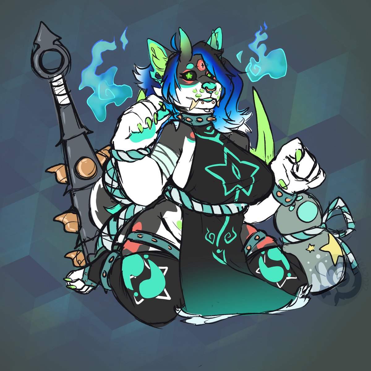 NoEggIsSafe's tweet photo. Throwback to nuka oni
I really love this design https://t.co/spLr6n3HbU