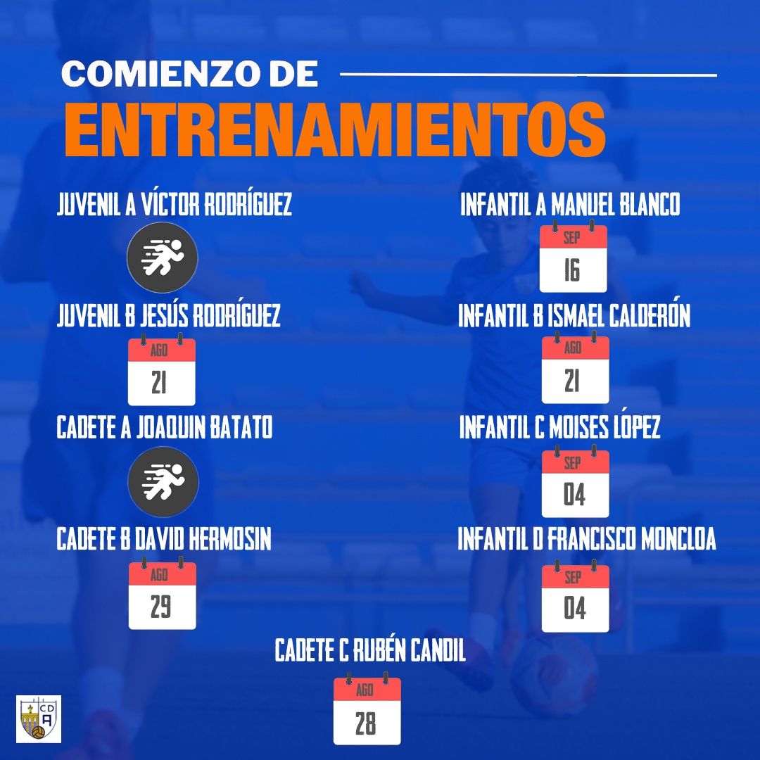 CD_Alcala's tweet photo. 🏋️♀️ 💪Todo preparado para que esta próxima semana continúen incorporándose a nuestros entrenamientos
🔜 Contando los días para #QuererVolver
🤗 ¡Os esperamos!
📞618 70 78 88
#Amemos𝙇𝙤𝙉𝙪𝙚𝙨𝙩𝙧𝙤 #AlgoHa𝗖𝗮𝗺𝗯𝗶𝗮𝗱𝗼 https://t.co/IcClnJv4PE